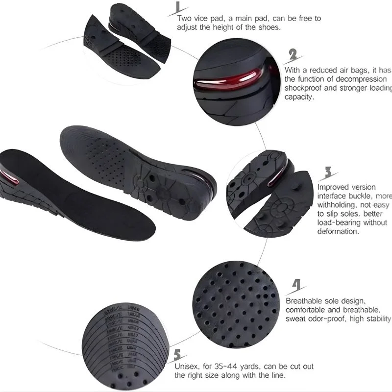 4 layer height increase insoles – adjustable 3 cm to 9 cm | soft, comfortable & shock absorbing | elevator shoe inserts for men & women 4 layer height increase insoles – adjustable 3 cm to 9 cm | soft, comfortable & shock absorbing | elevator shoe inserts for men & women
