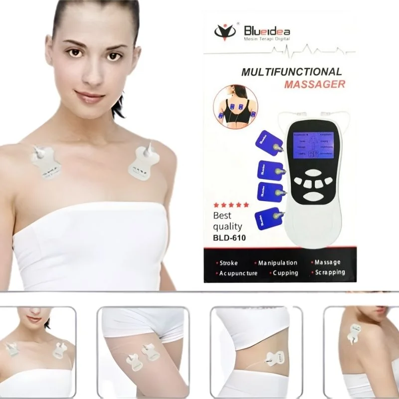 digital multifunctional massager | model bld 610 | multifunctional electric pulse massager for pain relief, muscle relaxation & body massage digital multifunctional massager | model bld 610 | multifunctional electric pulse massager for pain relief, muscle relaxation & body massage