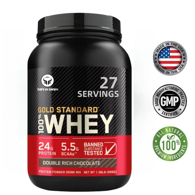 Dark Chocolate – 100% Grass-Fed Sports Nutrition Whey Protein Powder for Muscle Growth