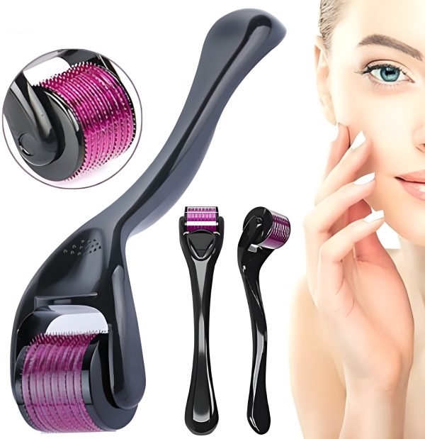 derma roller 0.5mm for hair & skin therapy | 540 titanium micro needles derma roller 0.5mm for hair & skin therapy | 540 titanium micro needles